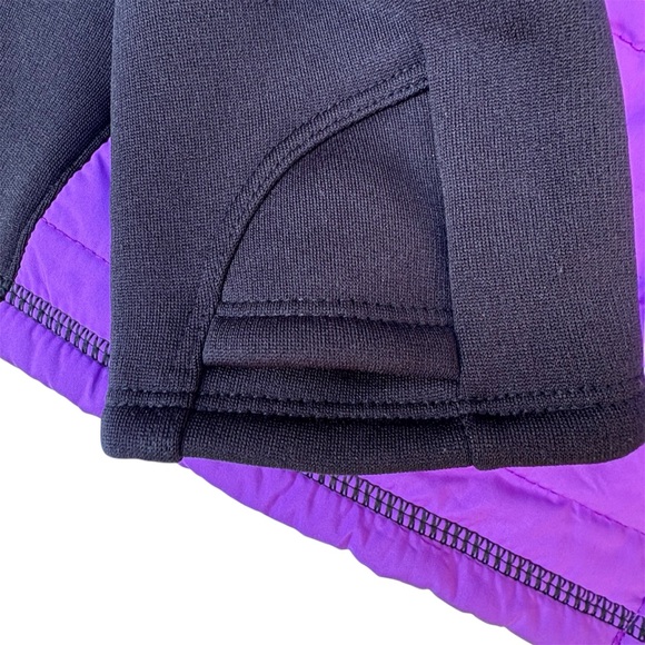 Women’s XL Purple & Black Sporty Hoodie Jacket Outerwear Activewear FILA Sport - Picture 5 of 9